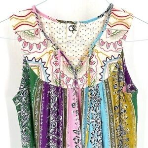 Multicolor Bohemian Tank Top